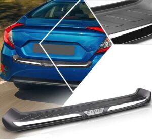 Honda Cıvıc Uyumlu Yedek Parça 2016 Sonrası Arka Tampon Eşik Kaplama Abs