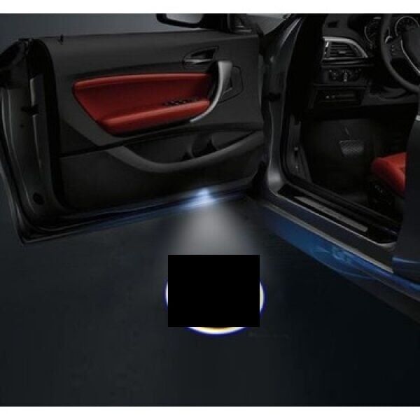 Mercedes Uyumlu Yedek Parça Kapı Altı Delmeli Hayalet Logo