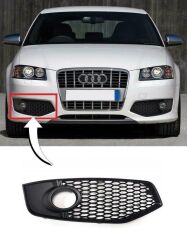 Audi A3 2004-2008 Sis Farı Kapağı Sağ Sol