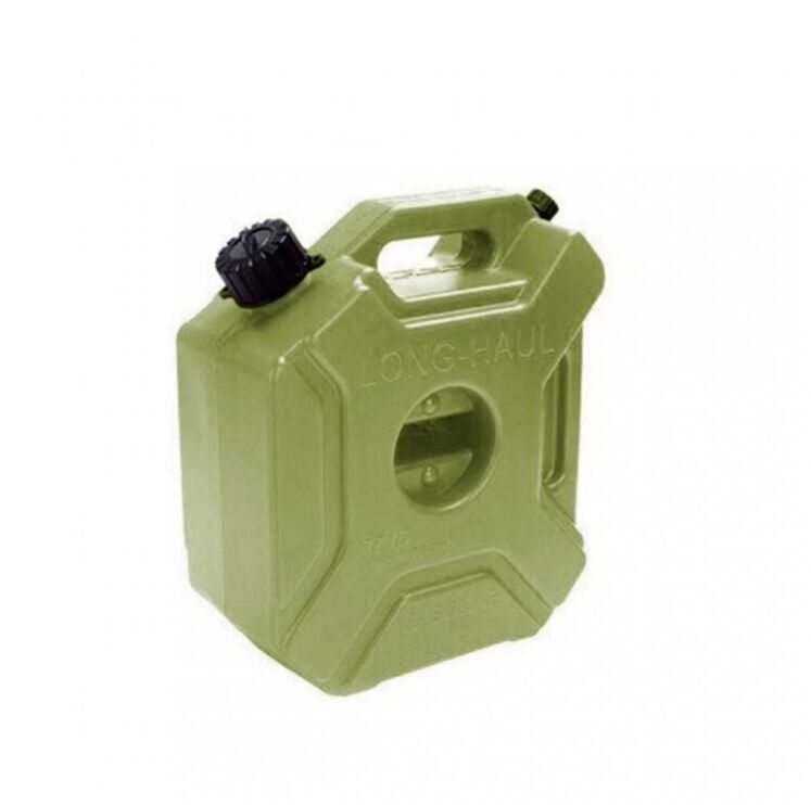 Yeşil Plastik Benzin Bidonu 5 LT