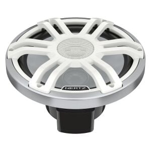 Hertz HMX-8S-LD-SW Marine 20cm. Beyaz Ledli Koaksiyal Hoparlör
