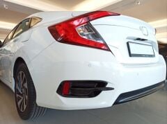 Honda Civic Fc5 2016-2020 Arka Sis Full Kaplama Black