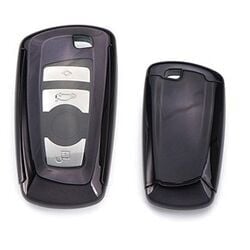 Bmw F10 Uyumlu Yedek Parça 2 Parça Silikon Kumanda Kabı Siyah