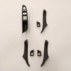 Bmw 5 Serisi F10 2010-2016 Kapı Kolçak Kaplama Siyah