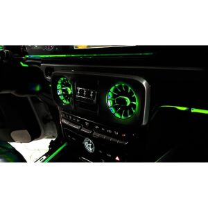 Mercedes G W463 2018+ Uyumlu Yedek Parça 64 Renk Ön Havalandırma Işıklı + Modül