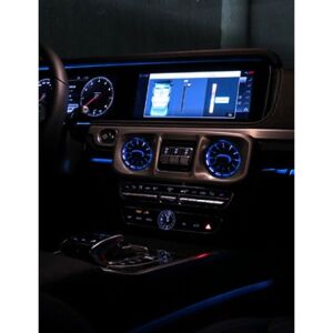 Mercedes G W463 2018+ Uyumlu Yedek Parça 64 Renk Ön Havalandırma Işıklı + Modül