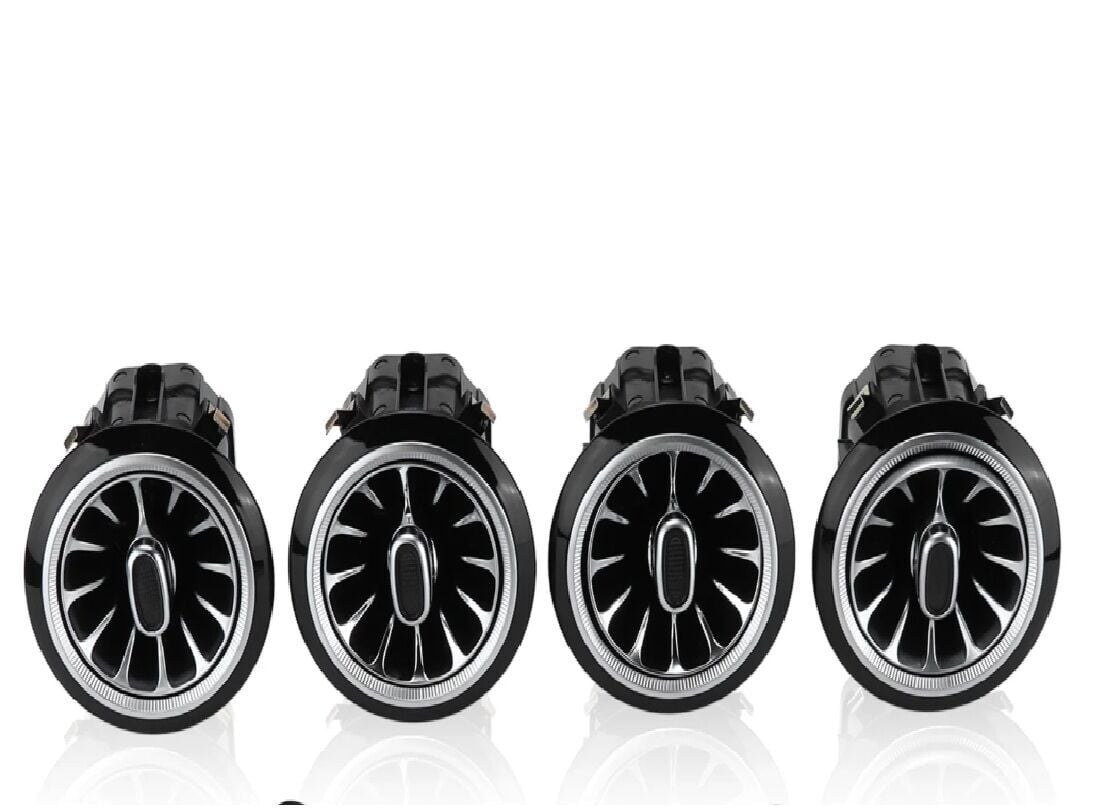 AUDİ A3 Araç Yılı 2014-2020 UNİVERSAL Ön Havalandırma Air Vent Işıklı 64 Renk