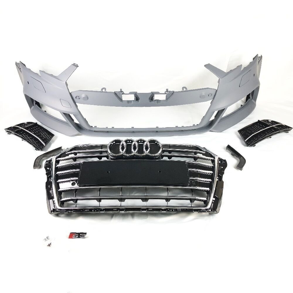 Audi A3 S3 HB 2016-2020 Ön Tampon Seti