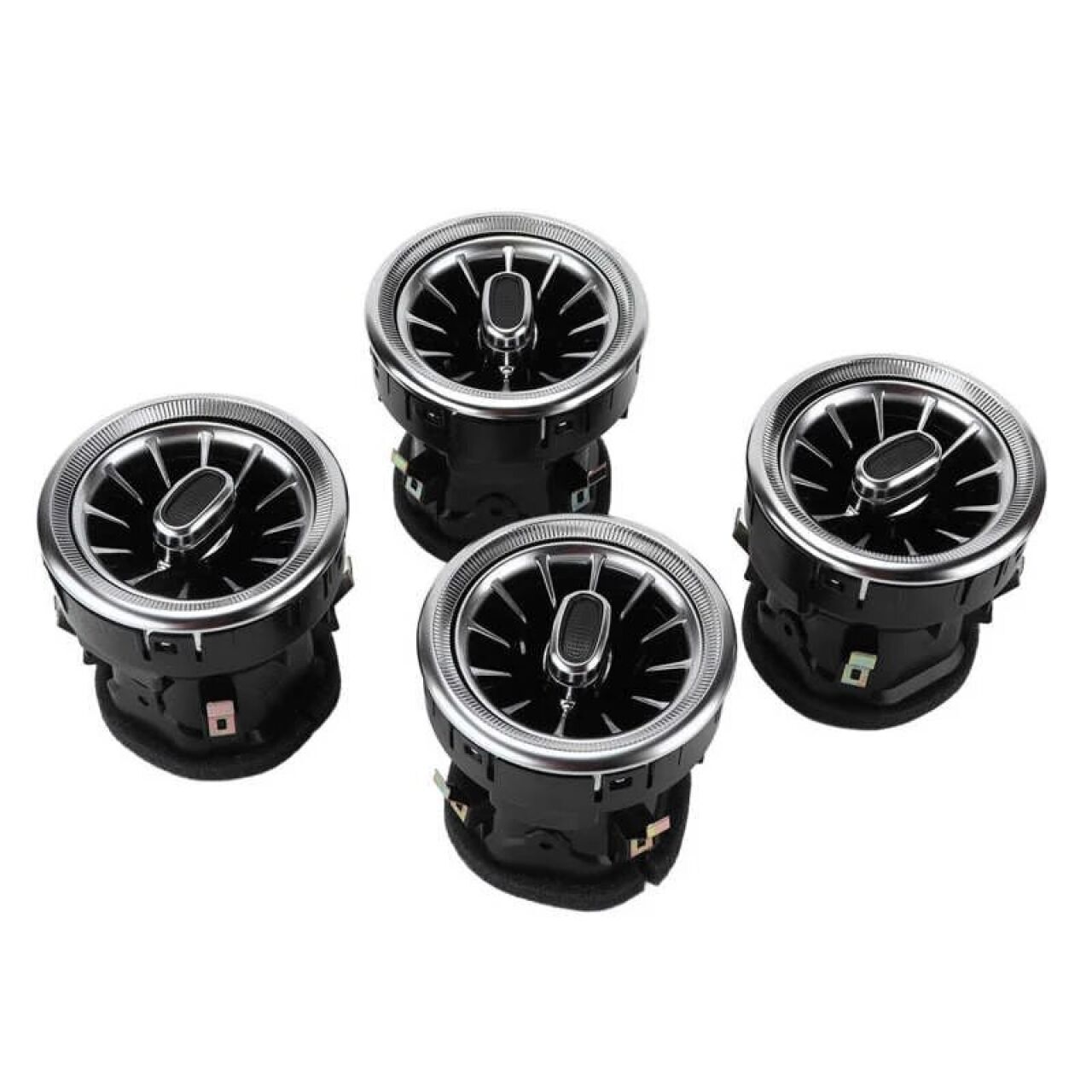 Mercedes V-Class 2018-2021 Uyumlu Yedek Parça Ön Havalandırma Air Vent Işıklı 64 Renk