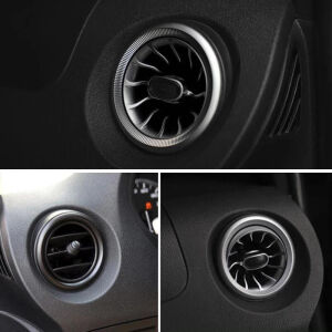 Mercedes Vito 2018-2021 Uyumlu Yedek Parça Ön Havalandırma Air Vent Işıklı 7 Renk