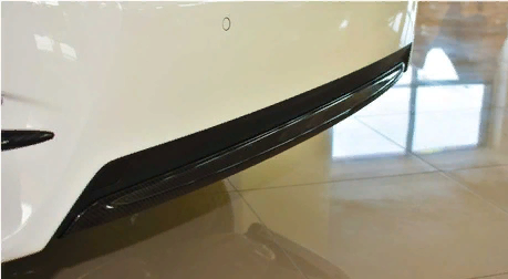 Honda Civic Fc5 2016-2020 Arka Tampon Alt Çıta Karbon