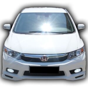 Honda Civic Uyumlu Yedek Parça 2012 Özel Tasarım 2 Parça Ön Karlık Boyalı