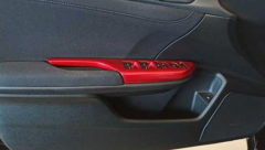 Honda Civic Fc5 2016-2020 Kapı Kolçak Kaplama- Kırmızı