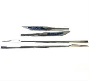 Honda Civic Fc5 Uyumlu Yedek Parça 2016-2021 Kapı Çıta Takımı Civic Yazılı