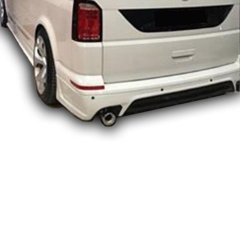 Volkswagen Transporter T7.5 2019+ Uyumlu Yedek Parça Özel Arka Tampon Eki Boyasız