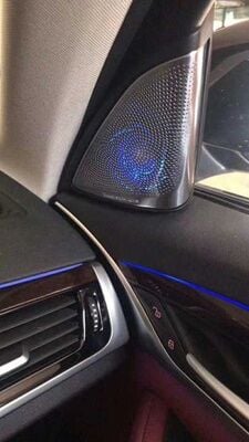 Bmw 5 Serisi G30 2017+ Tweeter Ve B&M Işıklı Ambiyans Kapak Seti 11 Renk