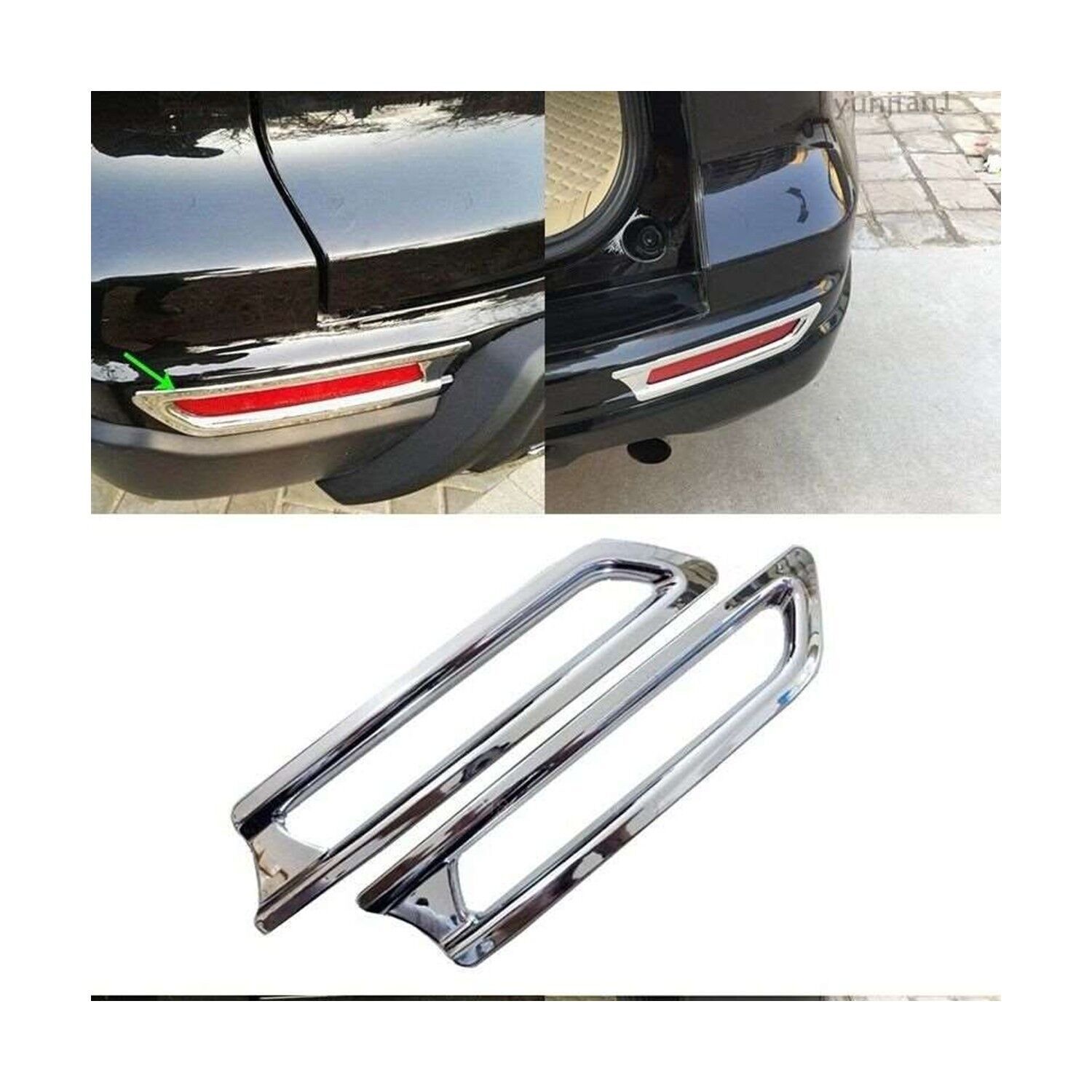 Honda Cr-V Uyumlu Yedek Parça 2010 2012 Arka Reflektör Reflektör Çerçevesi Krom