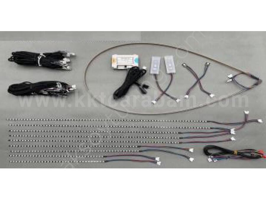 BMW 7 Serisi İç Ambiyans Aydınlatma