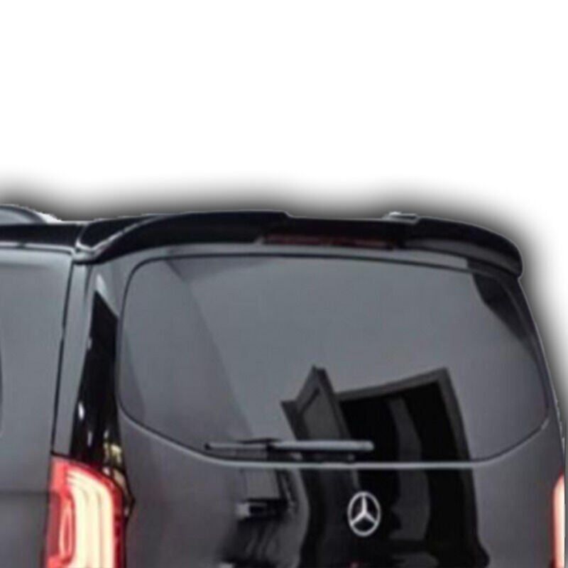 Mercedes Vito Yeni Kasa Uyumlu Yedek Parça Büyük Spoiler Boyalı