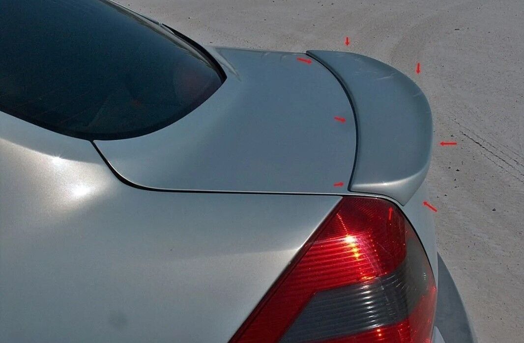Renault Megane 2 Sedan Uyumlu Yedek Parça Anatomik Spoiler