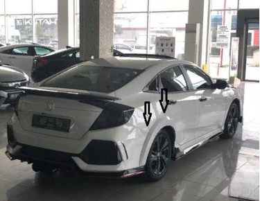 Honda Civic Fc5 2016-2020 Sedan Dodik