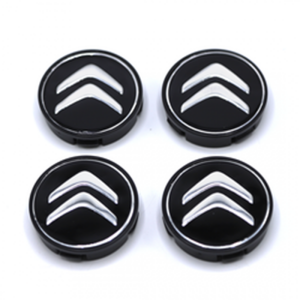 Citroen Siyah Uyumlu Yedek Parça  55/58 mm Jant Göbeği