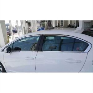 Honda Civic Fb7 Uyumlu Yedek Parça 2012-2015 Cam Çıtası Nikelaj Tam Tur