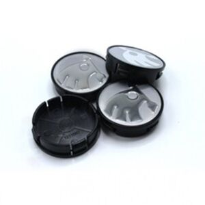 Skoda Uyumlu Yedek Parça Geçmeli Gri 55/58 mm Jant Göbeği