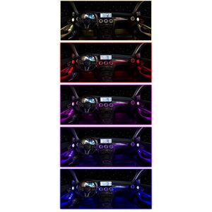 Mercedes C W205 (2015-2021) Uyumlu Yedek Parça İç Ambiyans Aydıntma (3 Rengi 64 Renge Yükseltmek İçin)