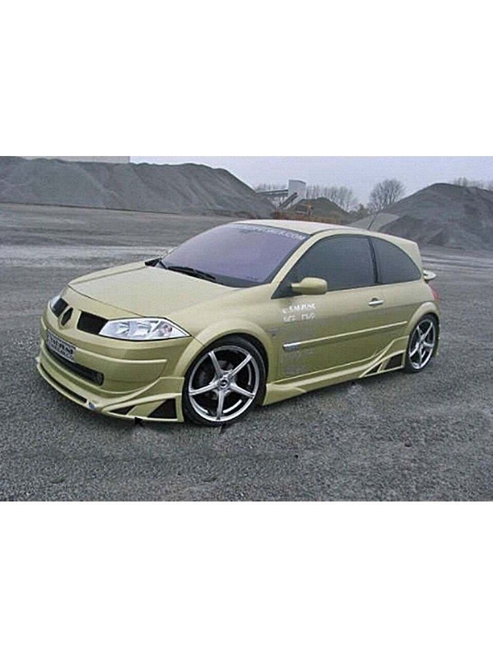 Renault Megane 2 Makyajsız Uyumlu Yedek Parça Ön Tampon Eki