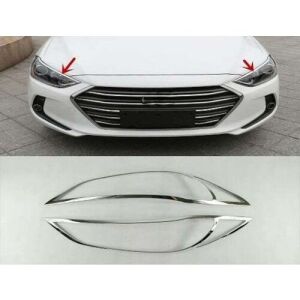 Hyundai IX35 2010+ Uyumlu Yedek Parça Ön Far Kaplama Abs Krom