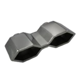 Ford Focus Uyumlu Yedek Parça CT Krom Egzoz Ucu Çift Çıkış 200-012