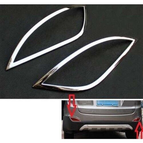 Hyundai IX35 2010+ Uyumlu Yedek Parça Arka Reflektör Reflektör Çerçevesi Krom
