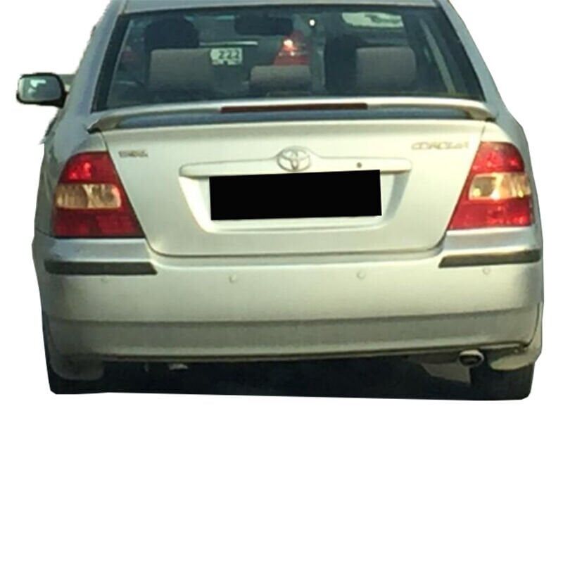 Toyota Corolla 2003-2007 Uyumlu Yedek Parça Sedan Işıklı Spoiler Boyasız