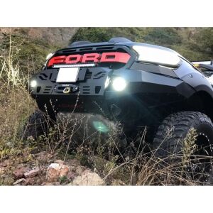 Ford Ranger Uyumlu Yedek Parça Off Road 2012-2021 Çelik Ön Tampon Koruma AQM4WD S50