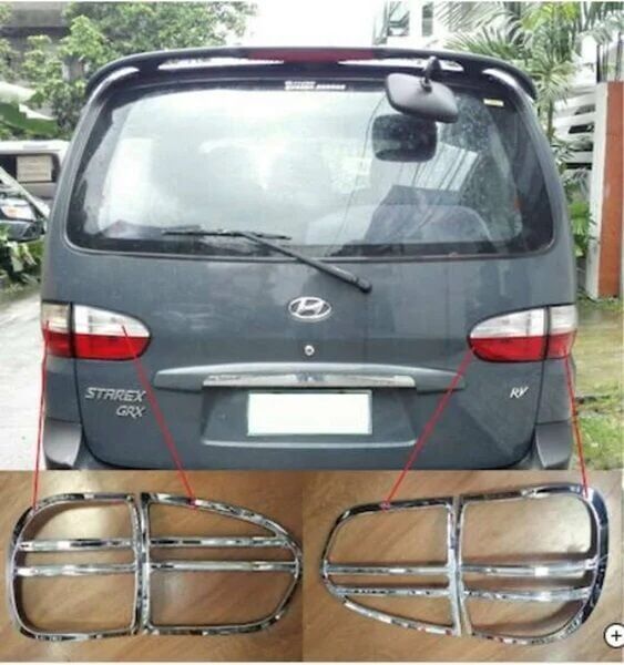 Hyundai Starex 1997-2007 Uyumlu Yedek Parça Arka Stop Kaplama Abs Krom