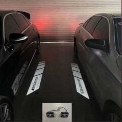Mercedes W205 W213 C Ve E Serisi Uyumlu Ayna Altı Amg Aydınlatma (AMG Ambiyasn)
