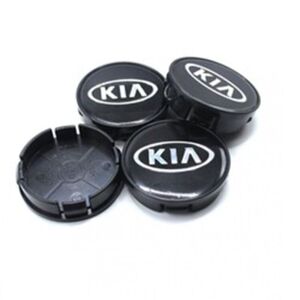 Kia Uyumlu Yedek Parça Siyah Jant Göbeği