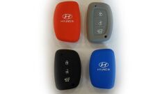 Hyundai Silikon Anahtar Kılıfı (Keyless Go Modeller İçin)