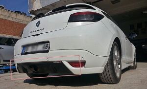 Renault Megane 3 Uyumlu Yedek Parça Dİifüzör