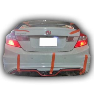 Honda Fb7 Uyumlu Yedek Parça Custom Arka Tampon Eki Boyalı