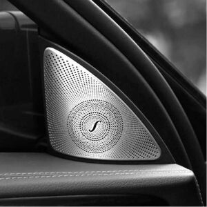 Mercedes W213 Uyumlu Yedek Parça Burmester Tweeter Kapağı Üçgen 2 Parça