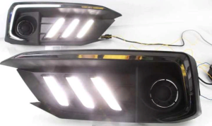 Honda Civic Fc5 2019+Uyumlu Yedek Parça  Makyajlı Kasa 3 Çizgi On Sis Ledi Hareketli