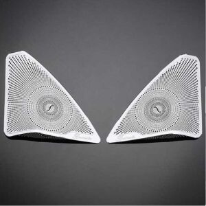 Mercedes W205 Uyumlu Yedek Parça Burmester Tweeter Kapağı Üçgen 2 Parça