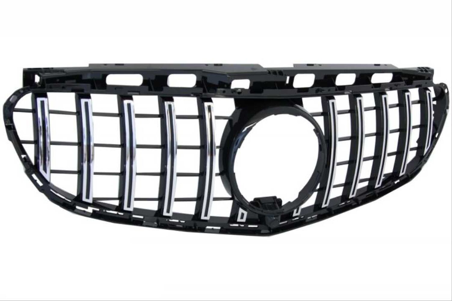 Mercedes W212 2013-2015 E Serisi GTR Uyumlu Panjur (Makyajlı Kasa) Krom