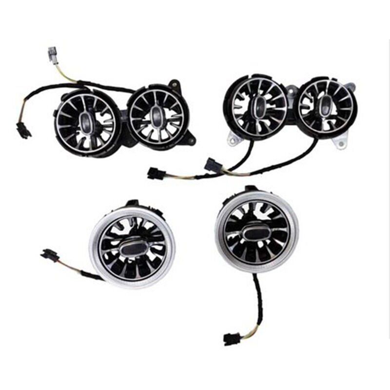 Mercedes W222 S Serisi Uyumlu Yedek Parça Ön Havalandırma (Menfez) Ambiyans - 7 Renk