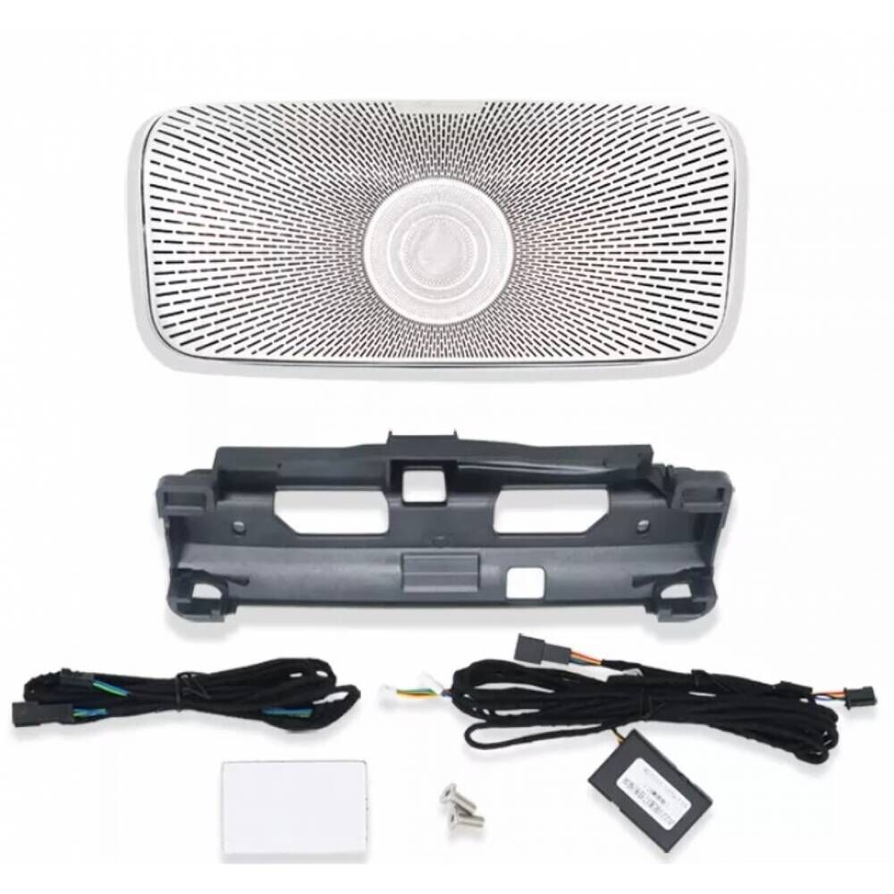 Mercedes W223 Uyumlu Yedek Parça Işıklı Tavan Hoparlör Takımı 64 Renk Araç ile Tam Uyumlu