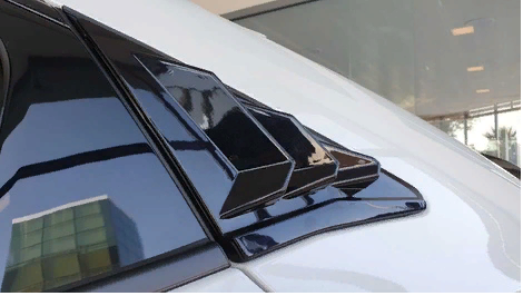 Honda Civic Fk7 2016-2020 Hb Kelebek Kaplama Piano Black