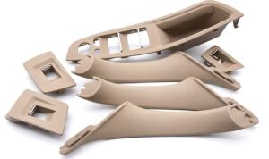 Bmw 5 Serisi F10 2010-2016 Uyumlu Yedek Parça Kapı Kolçak Kaplama Krem