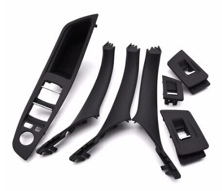 Bmw 5 Serisi F10 2010-2016 Uyumlu Yedek Parça Kapı Kolçak Kaplama Siyah